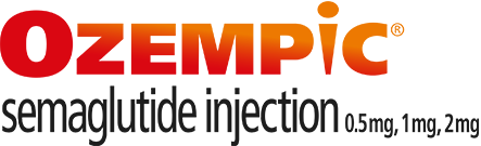 Ozempic® (semaglutida) injeção 0,5 mg, 1 mg ou 2 mg logo